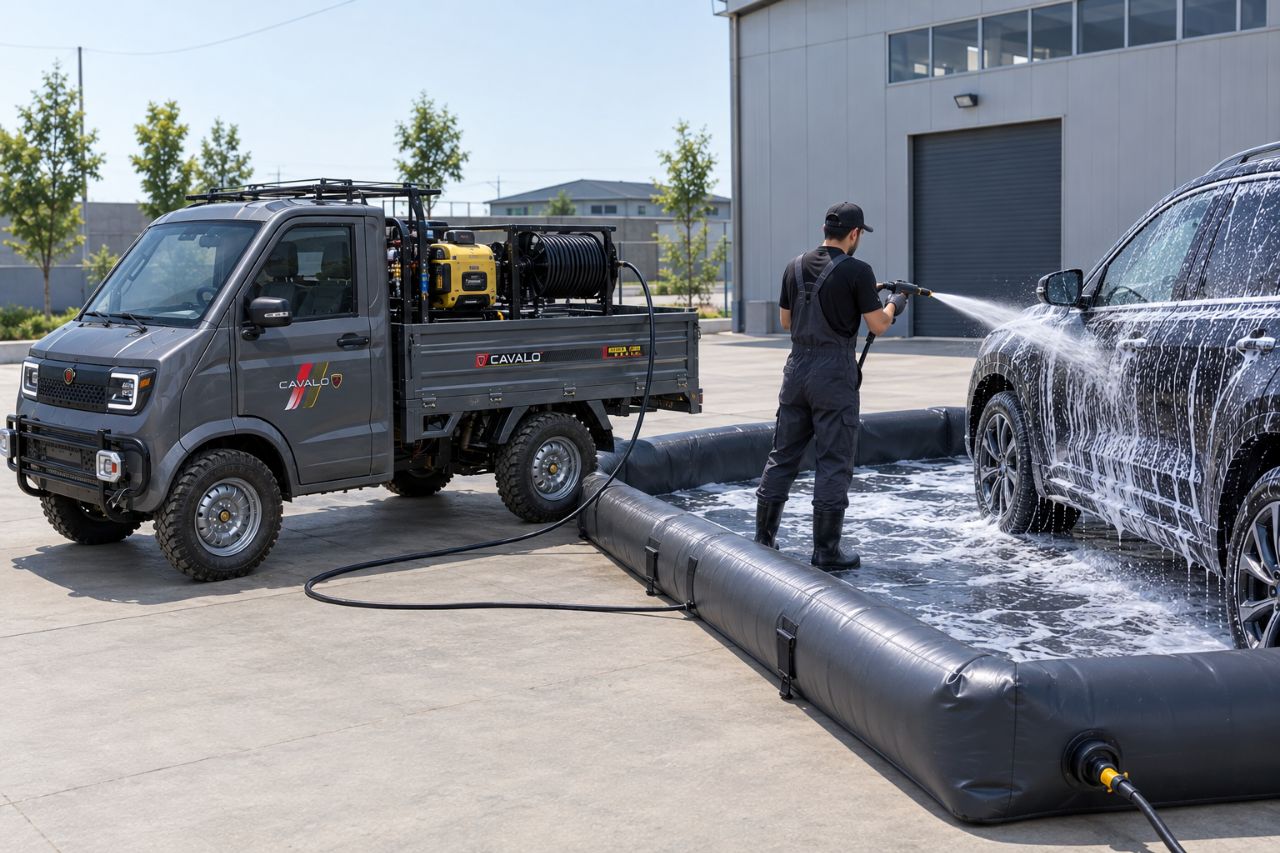Mobil moyka mashinasi va avtomobilni yuvish jarayoni